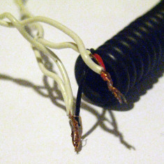 power out cable connected to kallt lights
