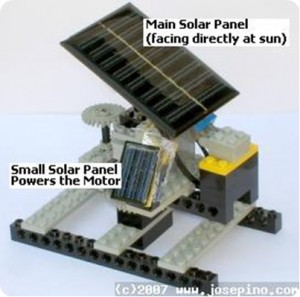 lego solar tracker