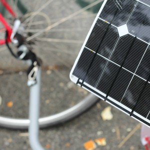 solar bicycle trailer