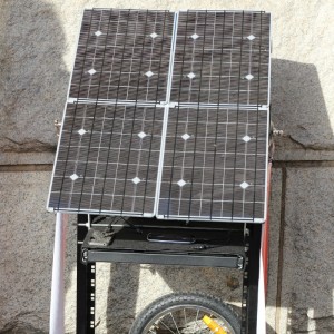 solar Array on Brooklyn Bridge