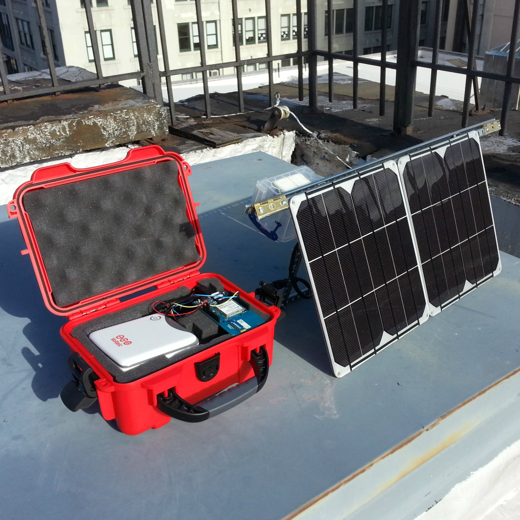 solar arduino pollution sensor