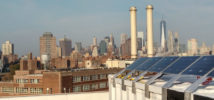 Brooklyn Rooftop Farm Solar System