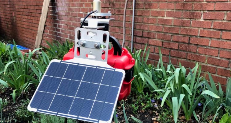 solar powered apogee sensor