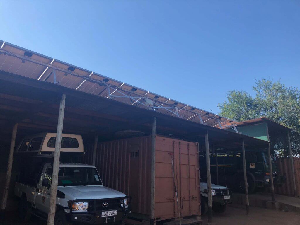 off-grid solar installation