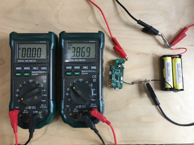 multimeter battery measurement