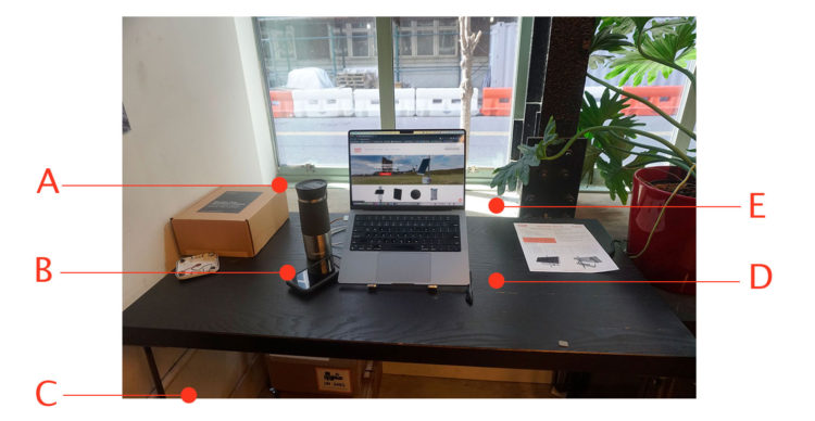 Solar Meter values from my desk