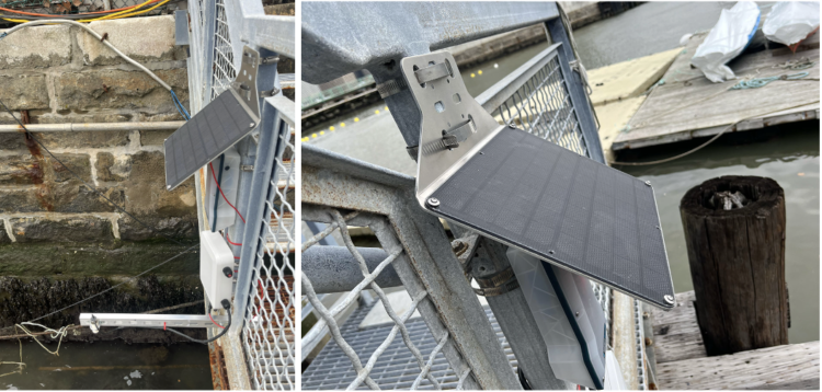 The system installed