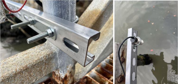 Using unistruts and u bolts