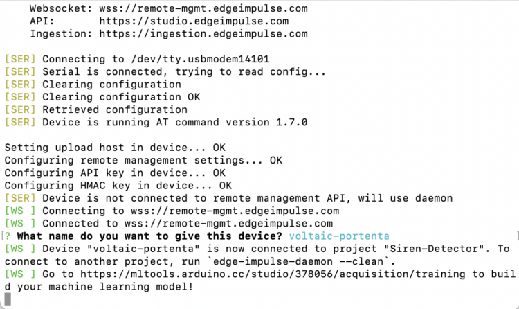 In terminal name device