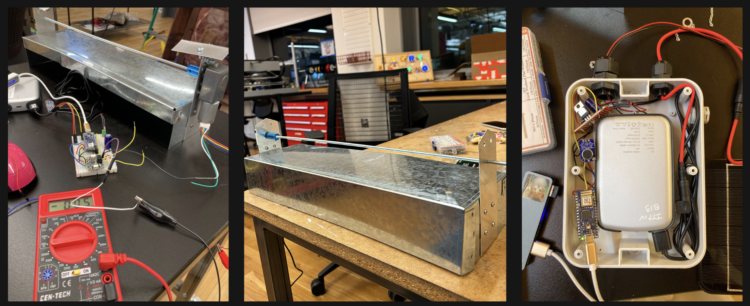 Rainshine in the lab