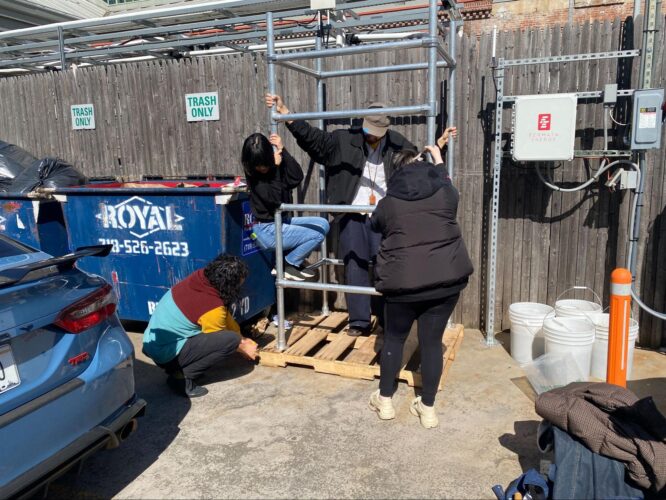 Assembling SkyLab at NewLab