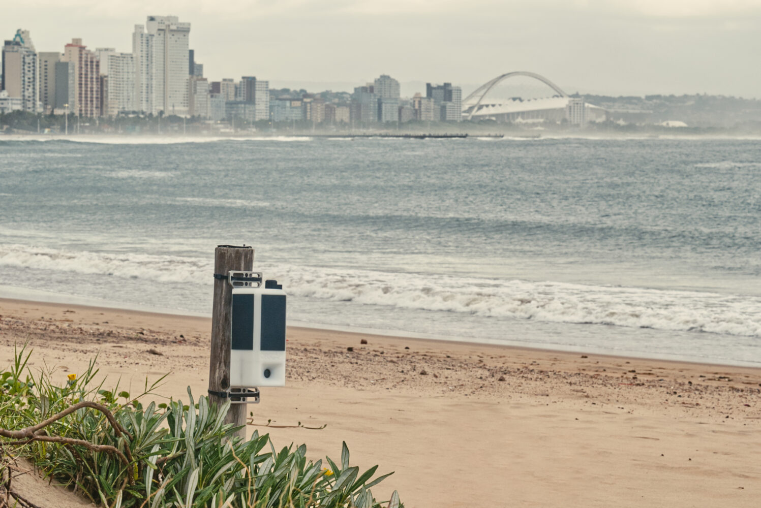 Solar panel time lapse camera