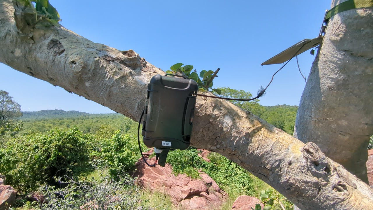 solar powered satellite gateway